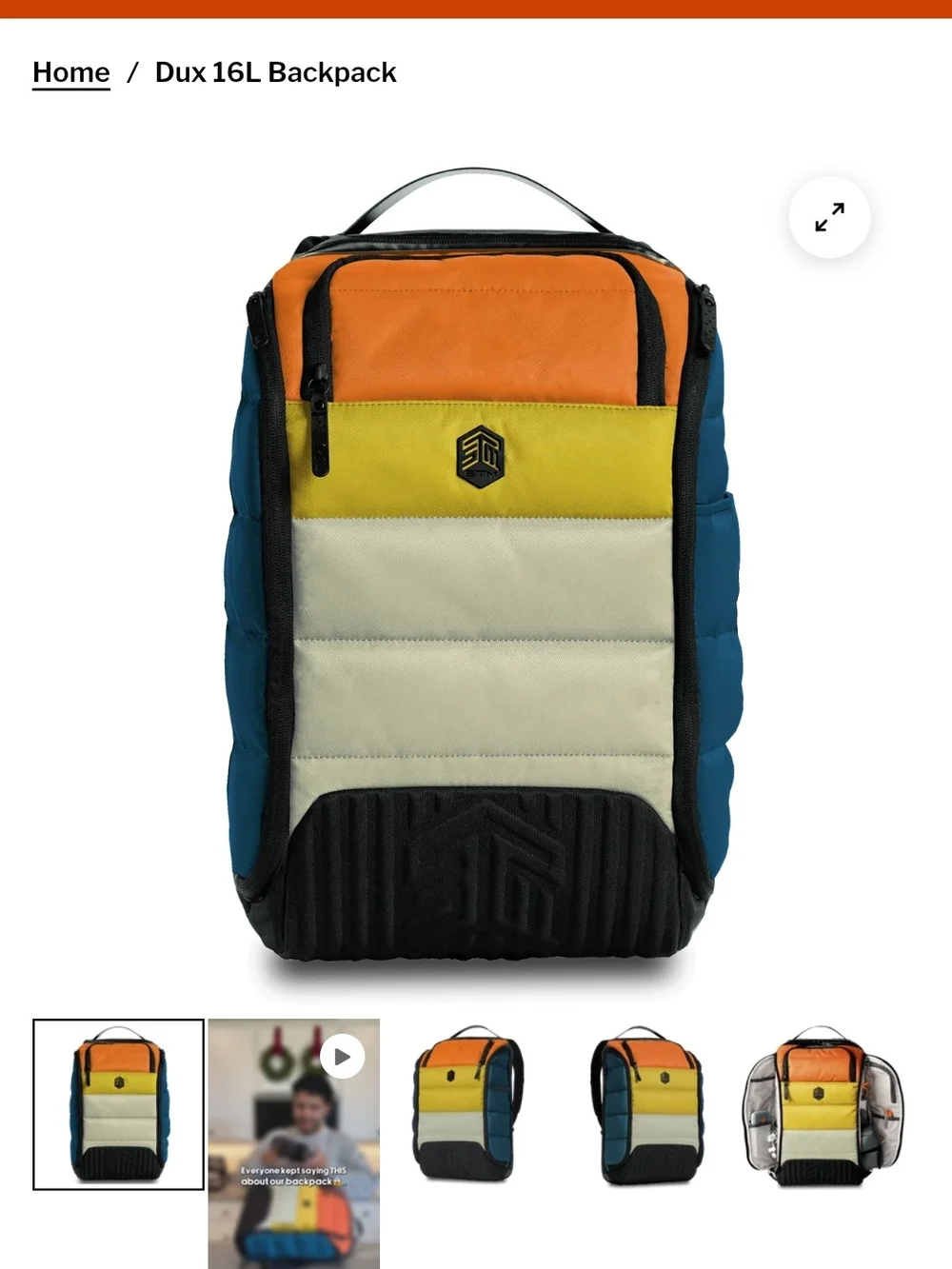Brand New STM Dux 16L Rugged Backpack